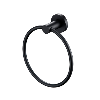 Lux S2 Towel Ring - Matte Black