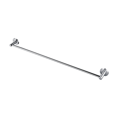 Lux S2 800mm Single Towel Rail - Chrome