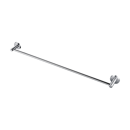 Lux S2 800mm Single Towel Rail - Chrome