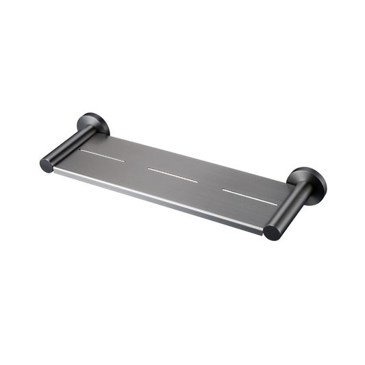 Lux S2 Metal Shower Shelf - Gunmetal
