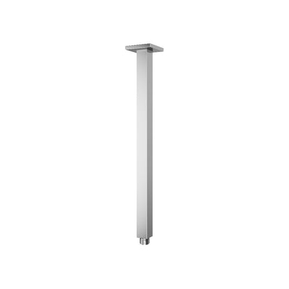 300mm Square Ceiling Shower Arm with flange - Chrome