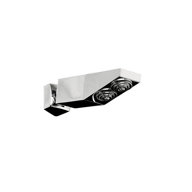 LAUREN Square Shower - Double Spray - Chrome