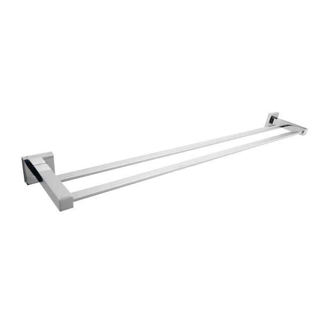 Lauren Project Double Towel Rail - Chrome