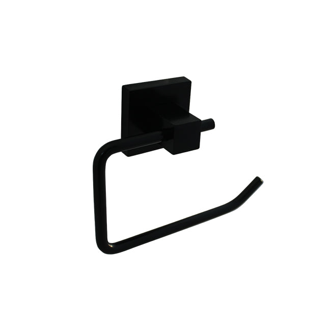 Lauren Project Toilet Roll Holder - Matte Black
