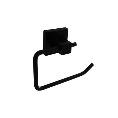 Lauren Project Toilet Roll Holder - Matte Black