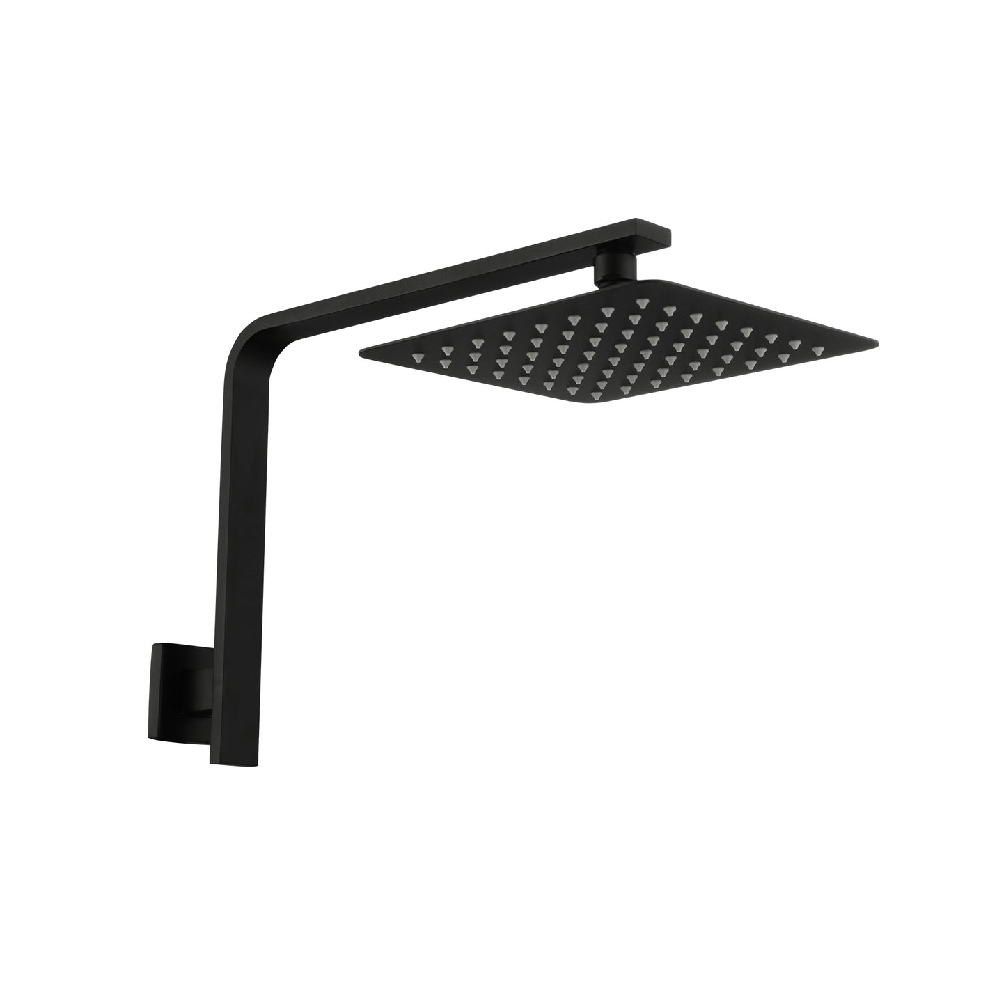 Liberty Gooseneck Shower - Matte Black