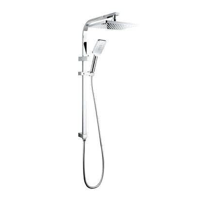 Liberty Twin Shower with Rail - Chrome