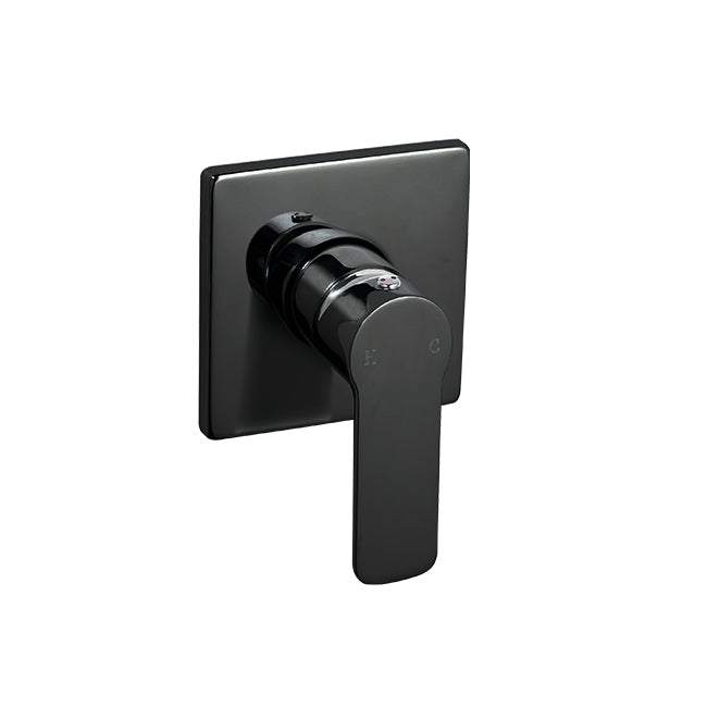 Liberty Wall Mixer - Black/Chrome