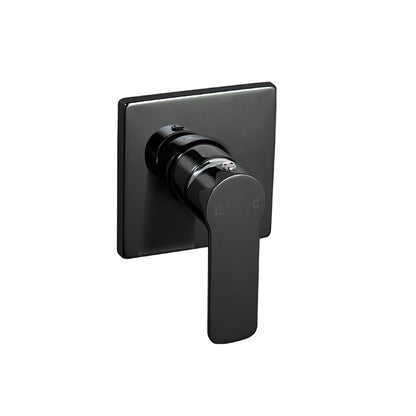 Liberty Wall Mixer - Black/Chrome