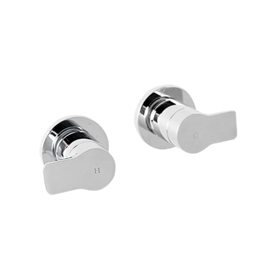 Liberty Wall Stops - Matte Black / Chrome