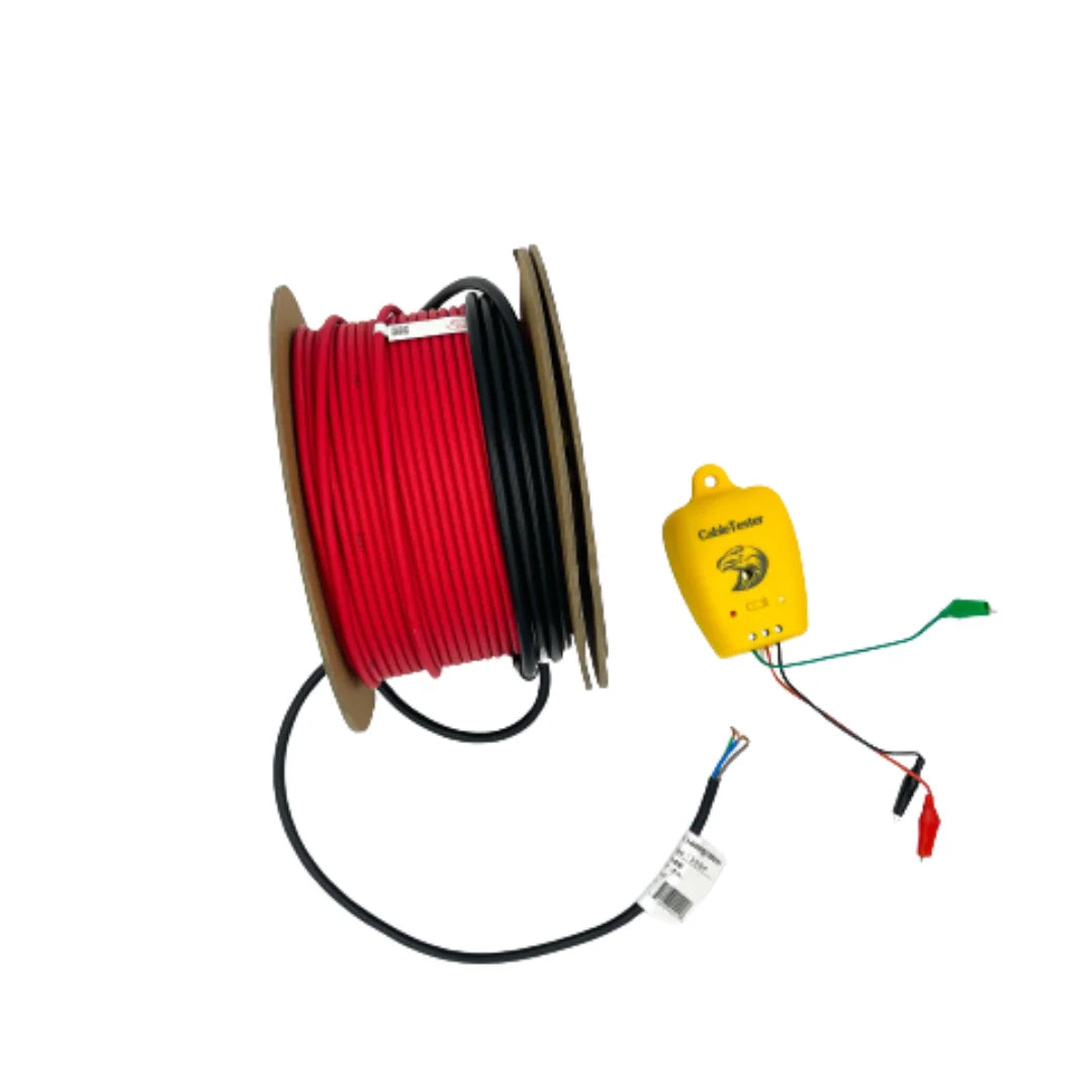 7.3-9.6 m² - 1440W x 80m cable In-Screed Cable Kits