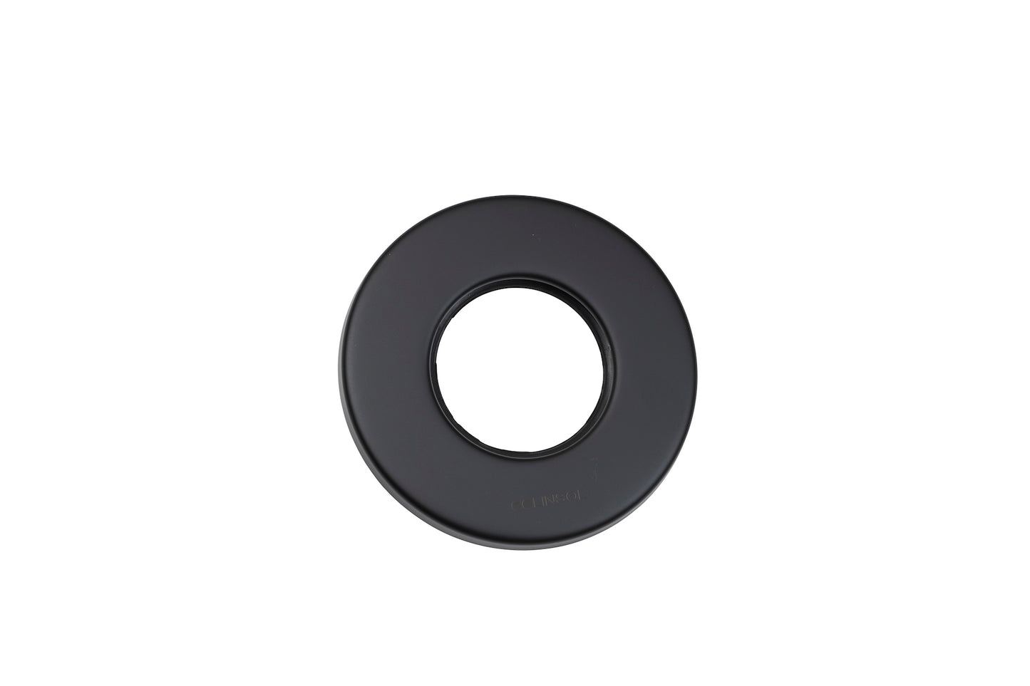 Oversize 85mm Round Backplate Suits Round Wall Mixer - Matte Black