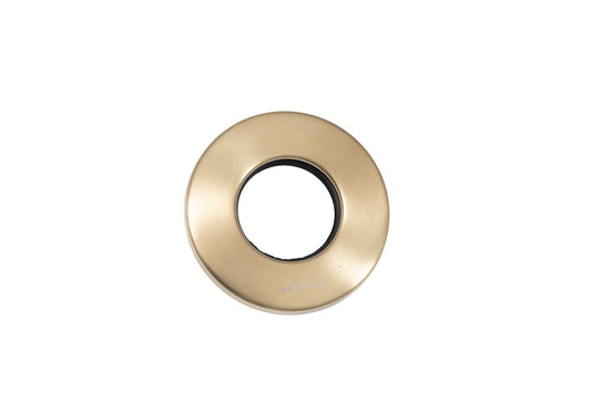 Oversize 85mm Round Backplate Suits Round Wall Mixer - Brushed Brass