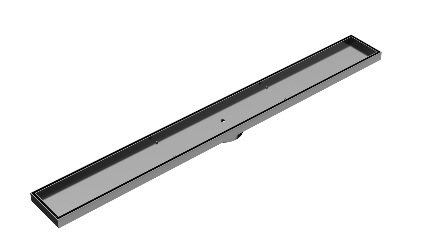 Ezyflow 900mm Tile Insert Linear Waste DN89 - Gunmetal