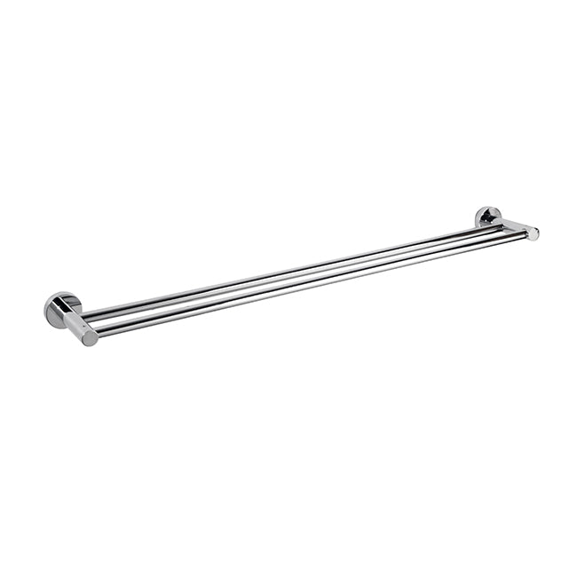 Loui Double Towel Rail - Matte Black