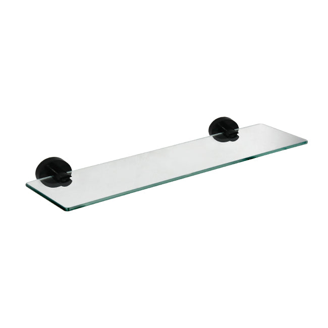 Loui Glass Shelf   - Matte Black