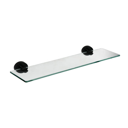 Loui Glass Shelf   - Matte Black