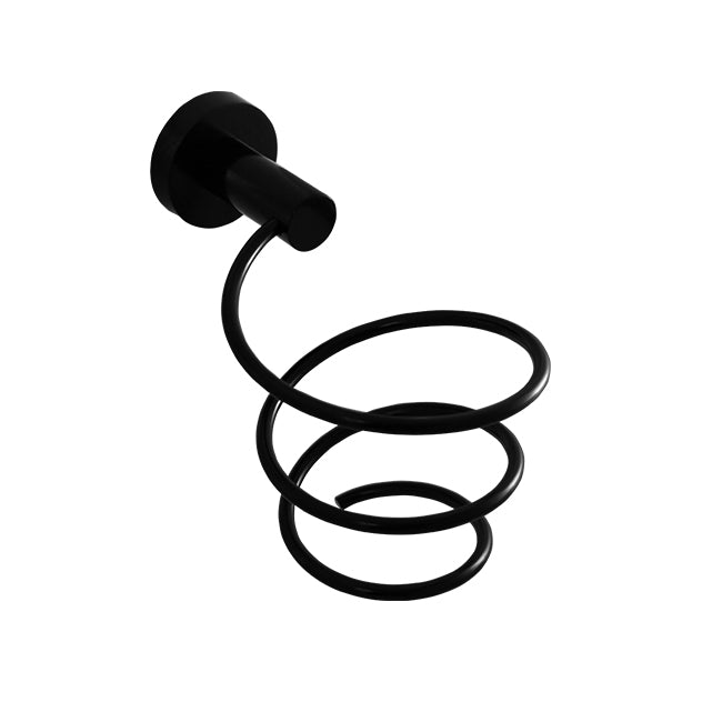 Loui Hair Dryer Holder  - Matte Black