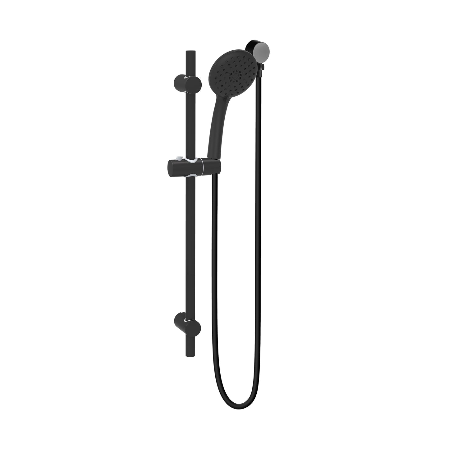 Loui Hand Shower on Rail - Matte Black