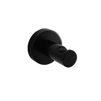 Loui Single Robe Hook   - Matte Black