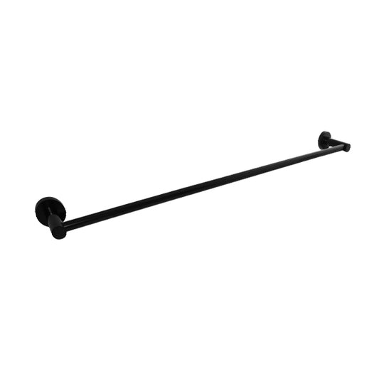 Loui Single Towel Rail  - Matte Black