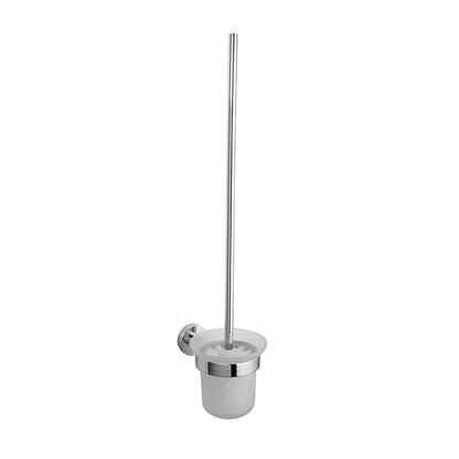 Loui Toilet Pan Brush and Holder - Matte Black