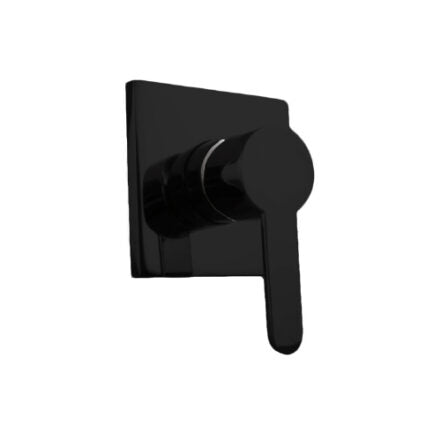 Loui Wall Mixer (Square plate) - Matte Black