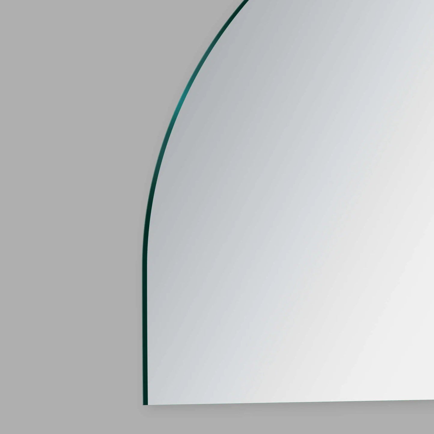 Non-Iuminous Pencil Edge Moon  Mirror
900x750mm