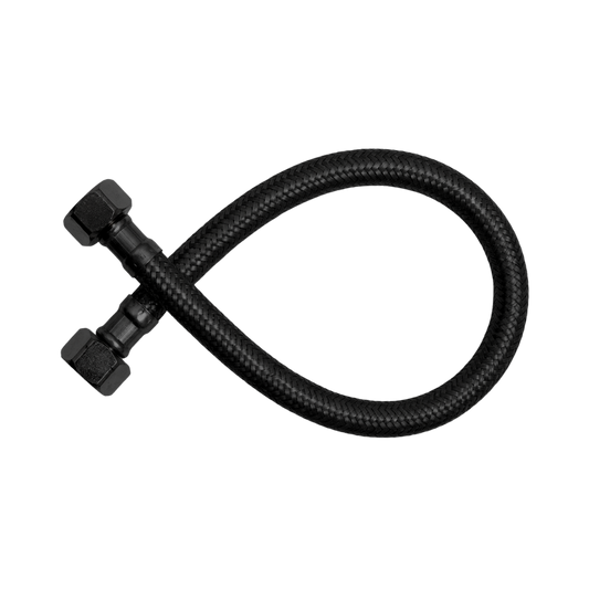 Marq 250mm Flexible Water Hose - Matte Black