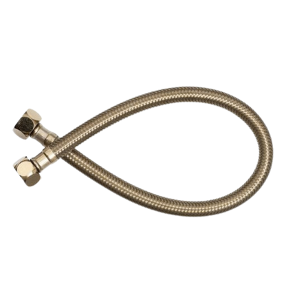 Marq 450mm Flexible Water Hose - Brushed Brass