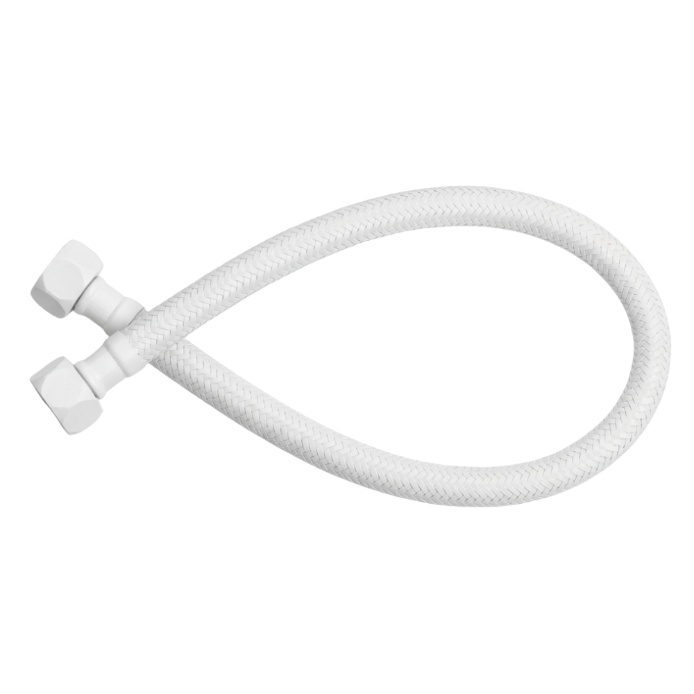 Marq 450mm Flexible Water Hose - Matte White