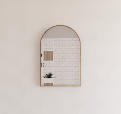 600mm Framed Non-LED - Gold - 600 x 900 x 45