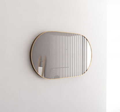 1200mm Framed Non-LED - Gold - 1200 x 700 x 45