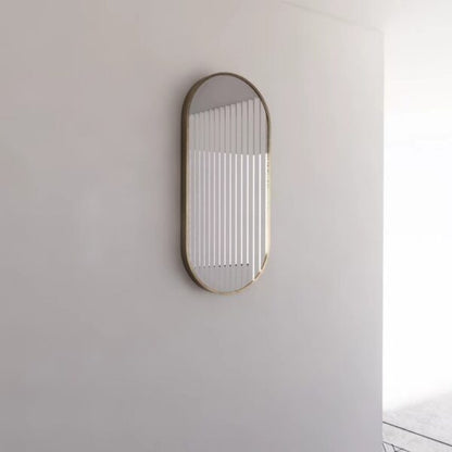 450mm Framed Non-LED - Gold - 450 x 900 x 45