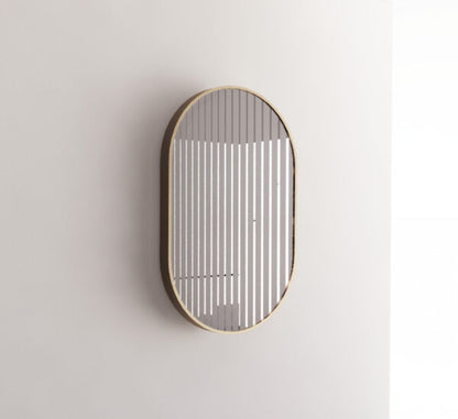 600mm Framed Non-LED - Gold - 600 x 900 x 45