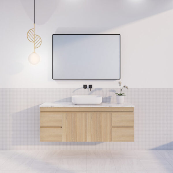 Forest Single Bowl/Double bowl Wall Hung Vanity W1478xH550xD450mm