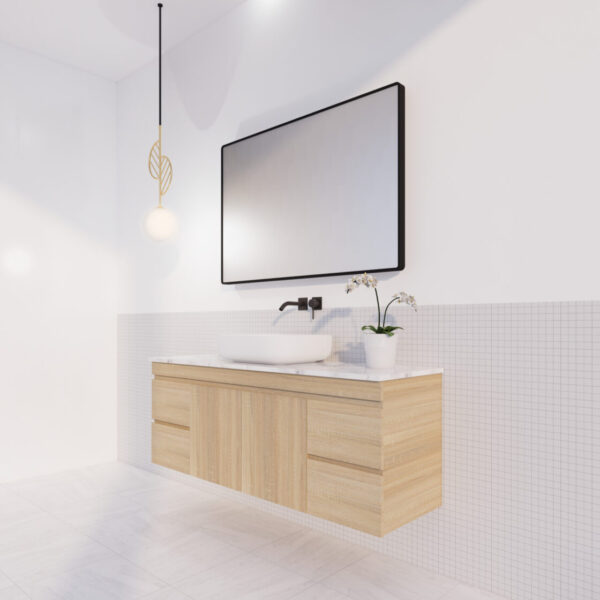 Forest Single Bowl/Double bowl Wall Hung Vanity W1478xH550xD450mm