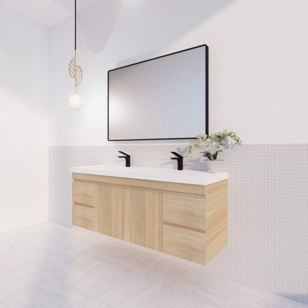 Forest Single Bowl/Double bowl Wall Hung Vanity W1478xH550xD450mm