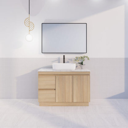 Forest Single Bowl Freestanding Vanity(Leg/Kickboard)-Light oak  W1178xH820xD450mm