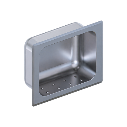 Heavy Duty Soap Dish Recessed Anti Ligature SS