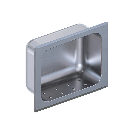 Heavy Duty Soap Dish Recessed Anti Ligature SS