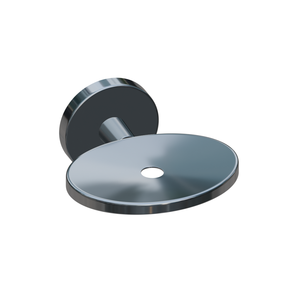 Soap Holder with Zinc Dish (hole) CP
