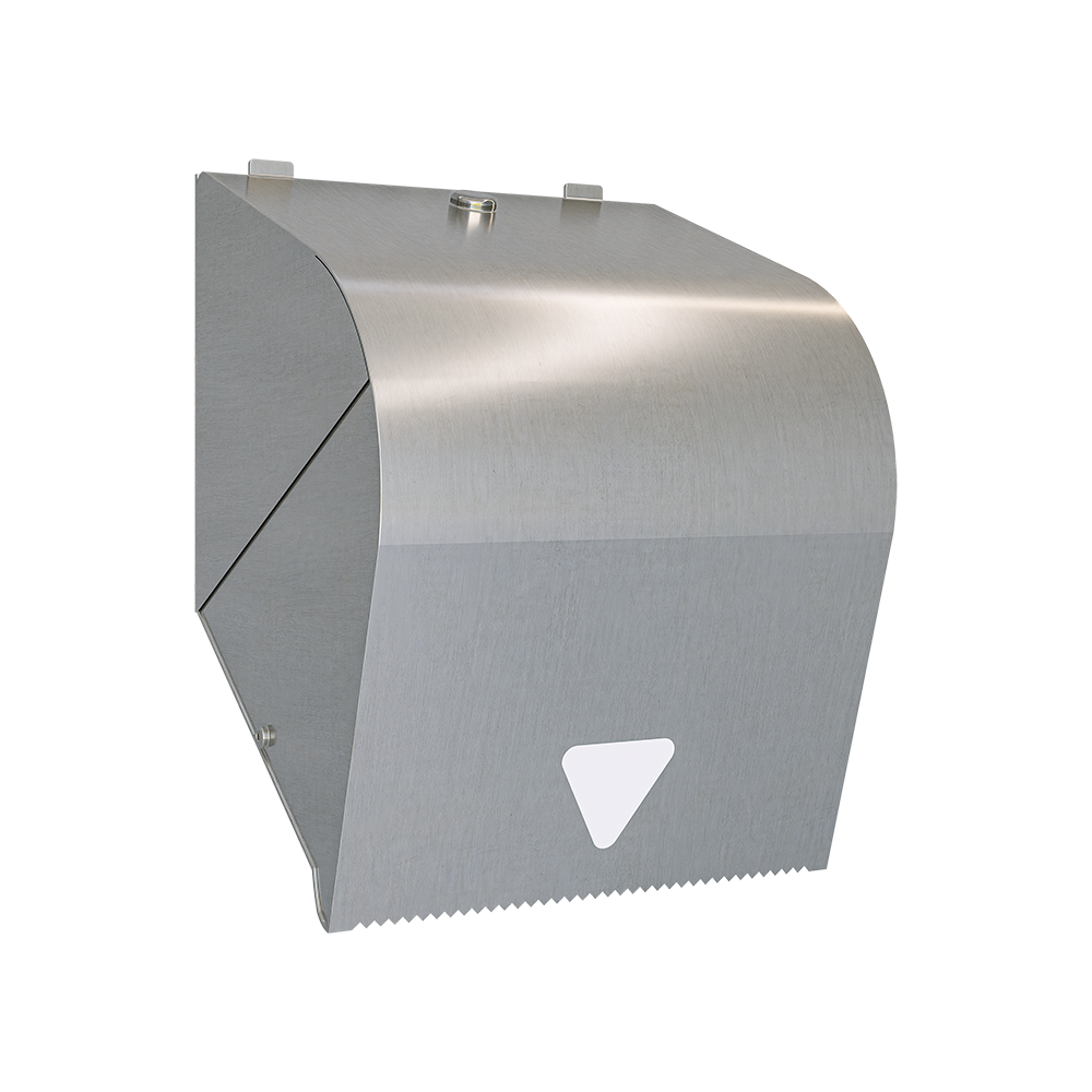 Paper Towel Roll Dispenser Lockable SS