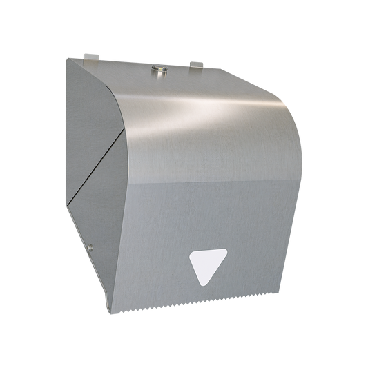 Paper Towel Roll Dispenser Lockable SS