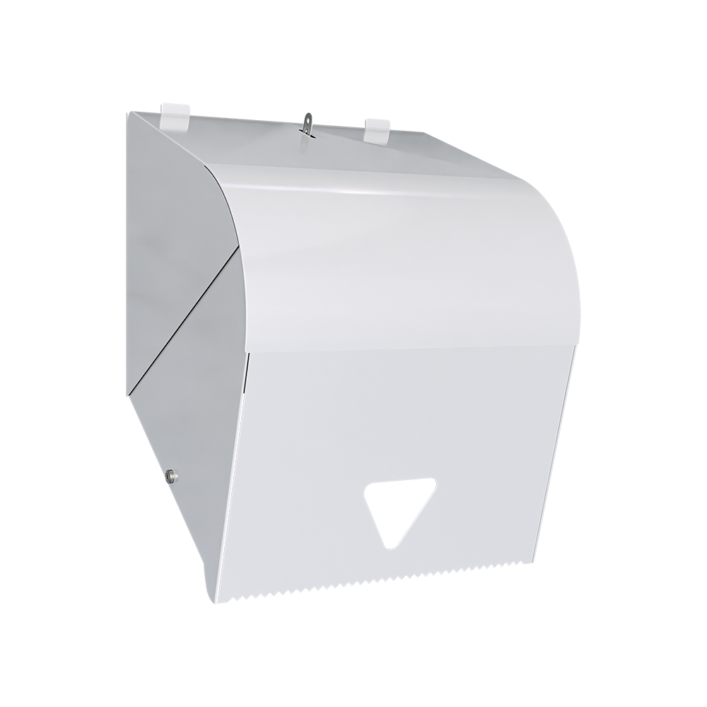 Paper Towel Roll Dispenser PC White