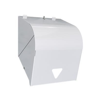 Paper Towel Roll Dispenser PC White