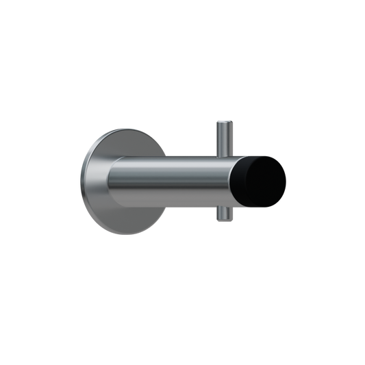 Hat & Coat Hook with Bumper SS