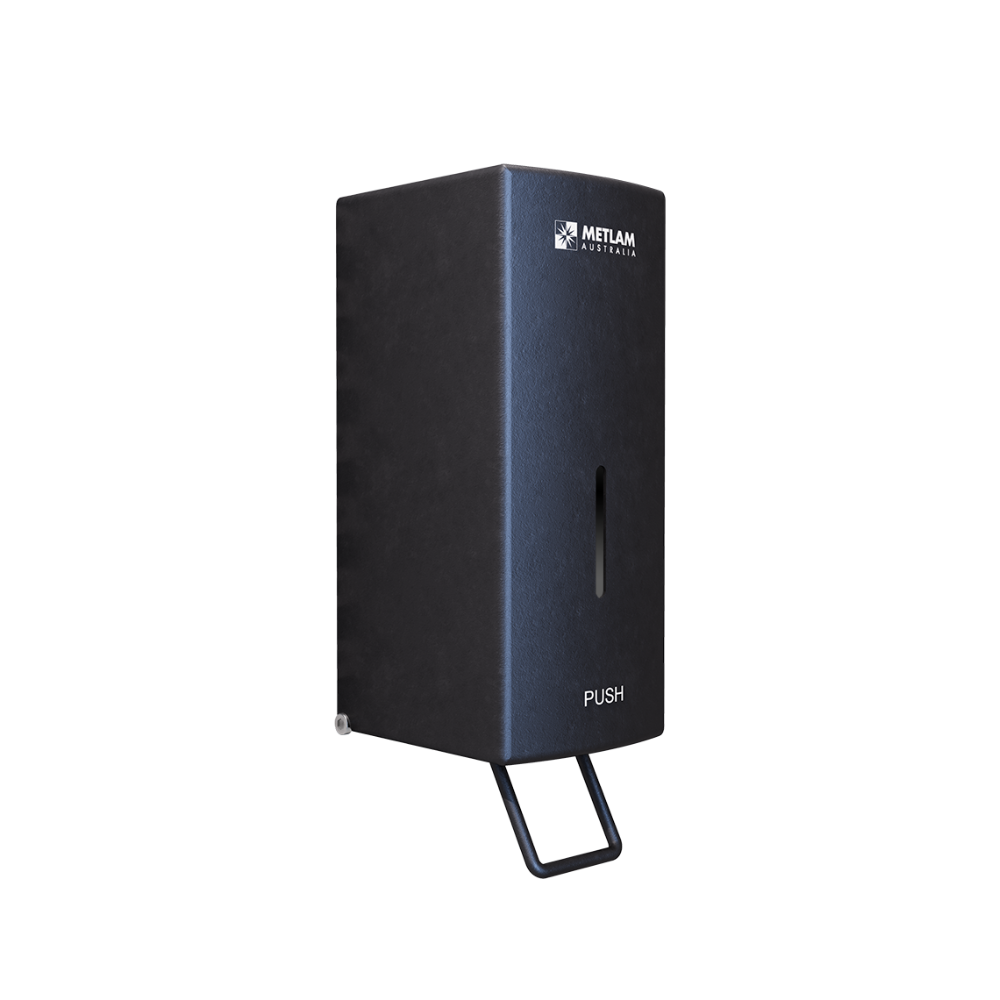 Vertical soap dispenser push lever - Black