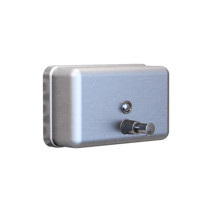 Horiz Liquid Soap Dispenser SS