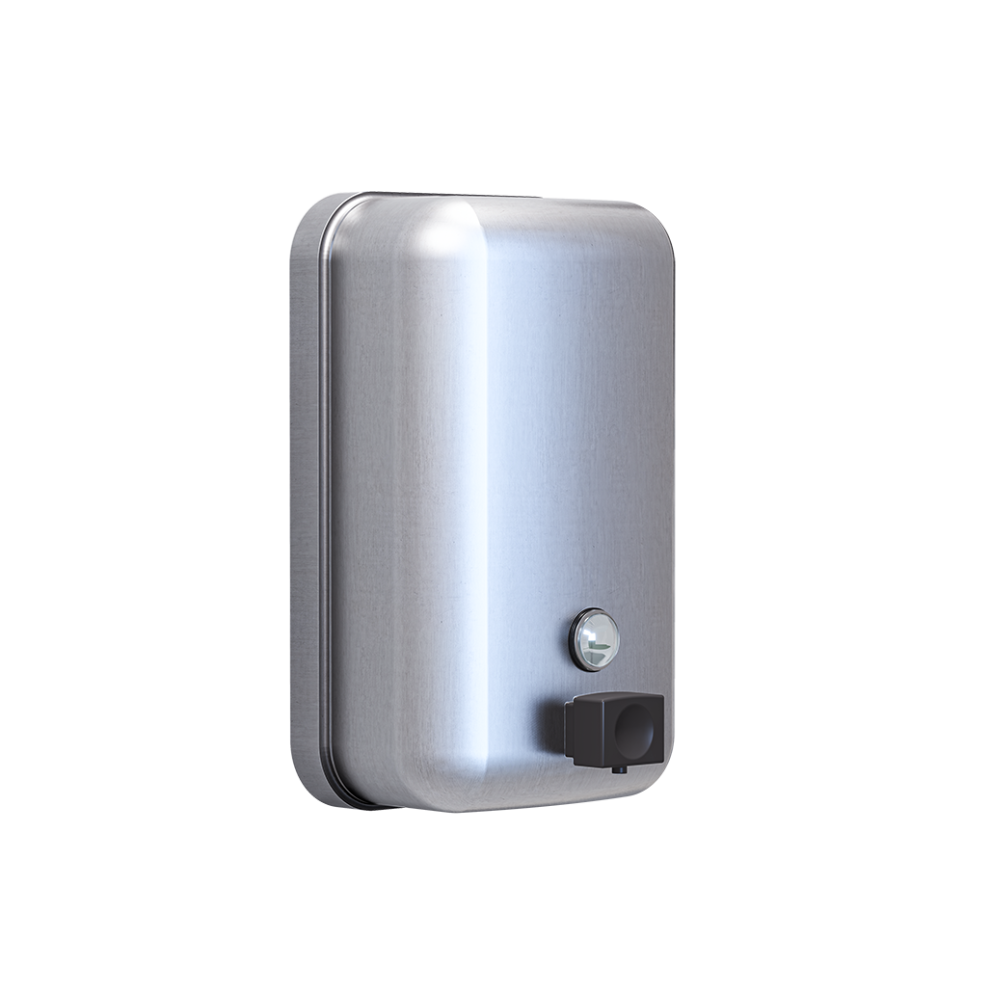 Vertical RD Soap Disp Black Valve
